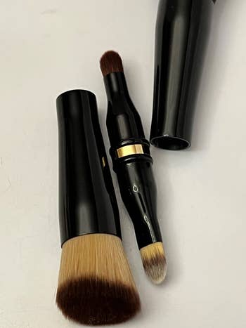 different parts of the brush