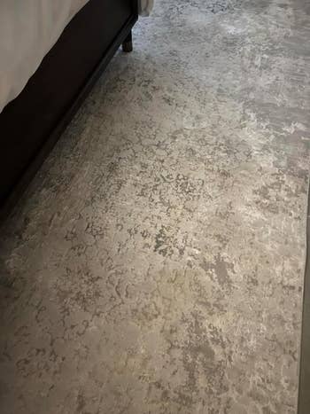 same reviewers carpet with stain gone after using Bissell machine