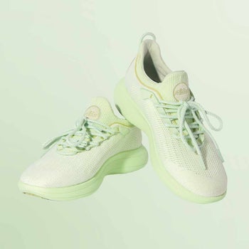 sneakers in green
