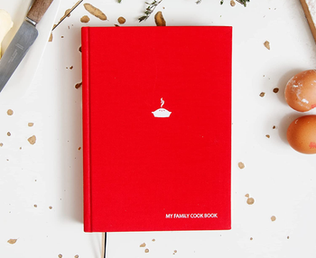 cover of the red version of the recipe book