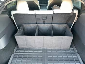 Reviewer's trunk with bare  organizer