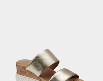 gold banded sandal