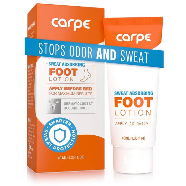 Carpe Sweat Absorbing Foot Lotion
