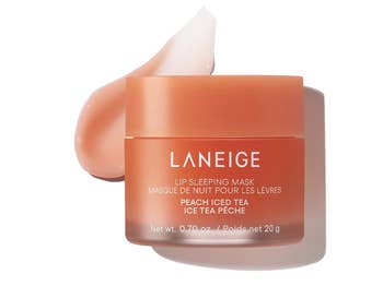 Laneige Lip Sleeping Mask successful a jar, labeled