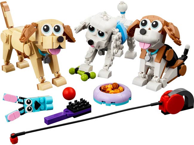the lego dogs