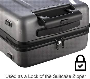 the clip in use for suitcase zippers