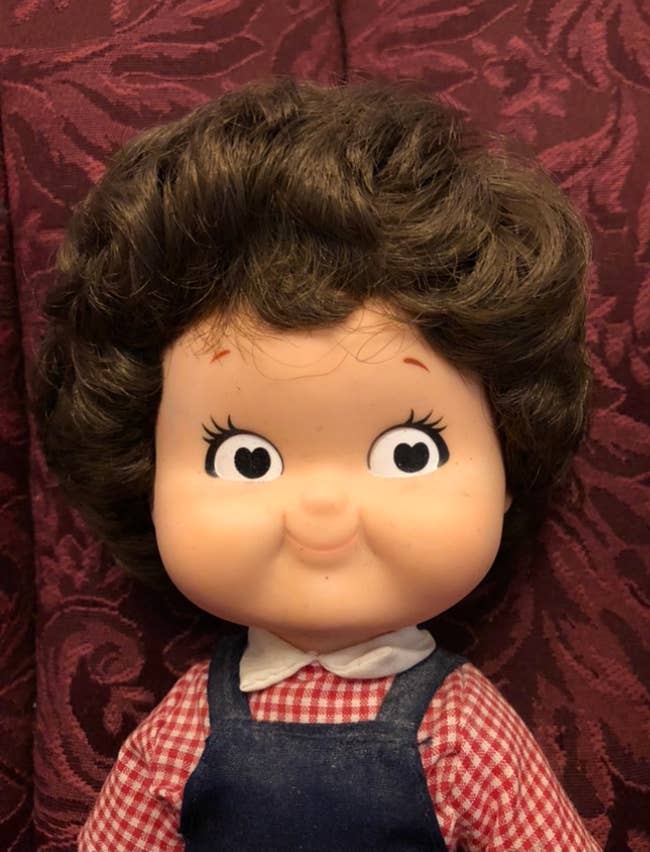 creepy looking doll