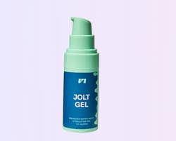 Bottle of Jolt Gel lubricant