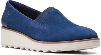 the blue loafer