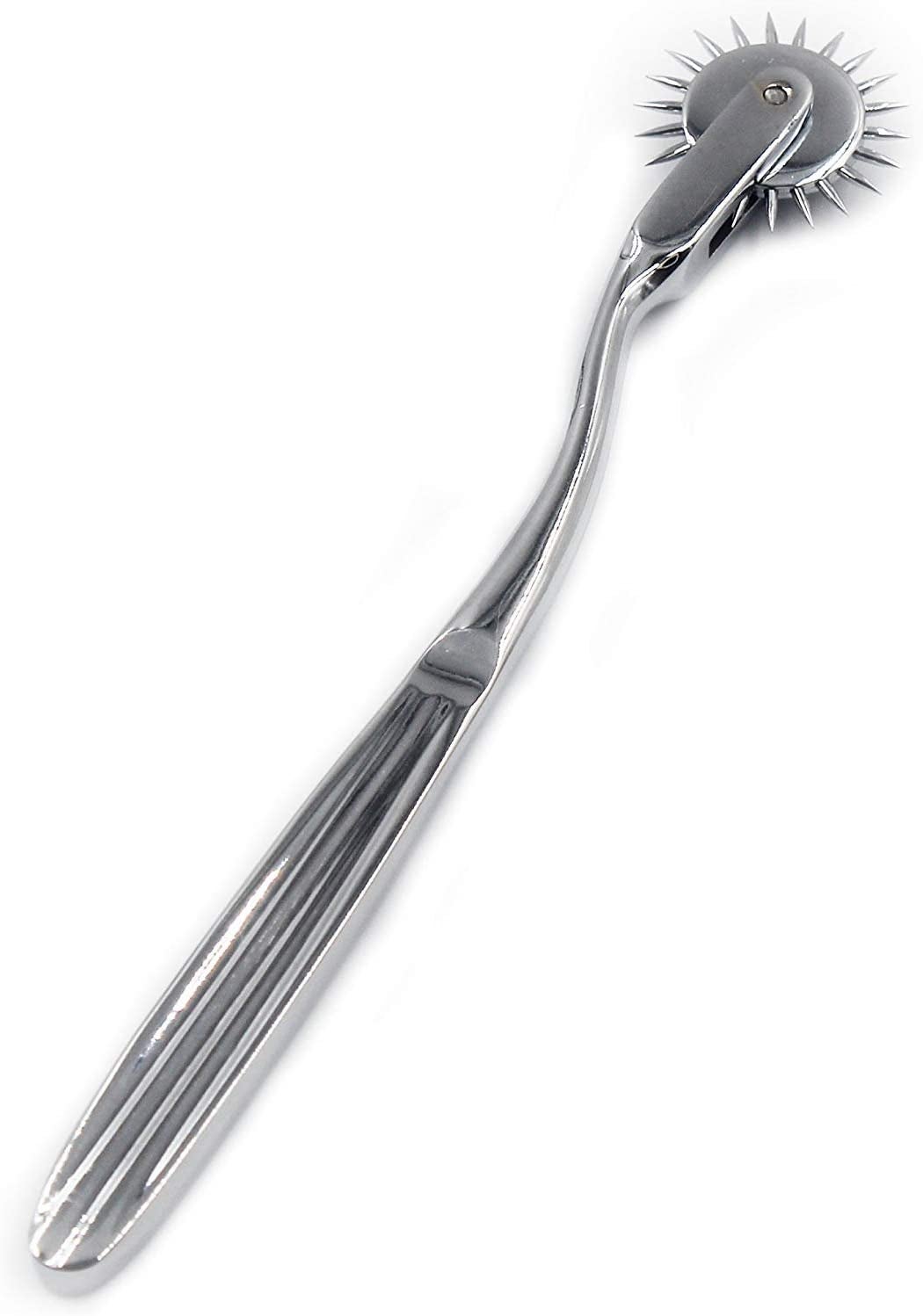 Metal pinwheel with spikes