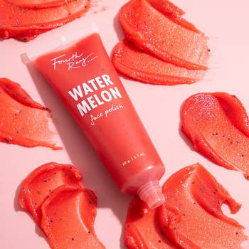 tube of watermelon face polish