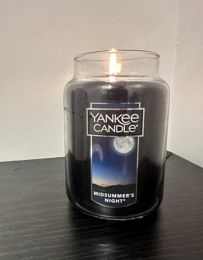Yankee Candle labeled
