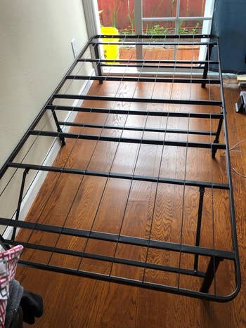 reviewer photo of twin bed frame