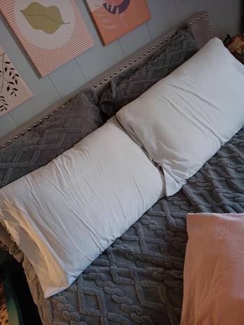 reviewer image of the pillows