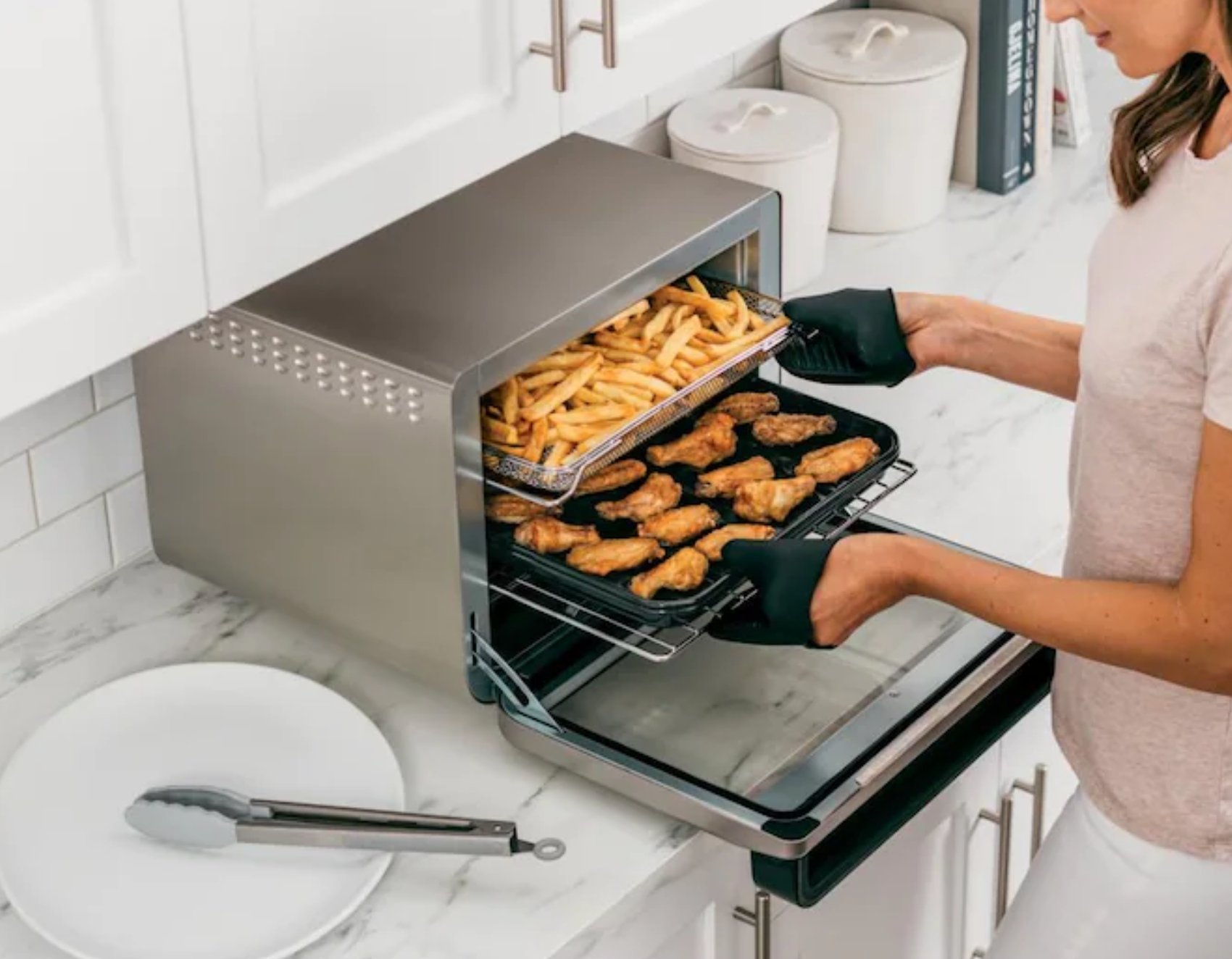 model using the Ninja air fry convection oven