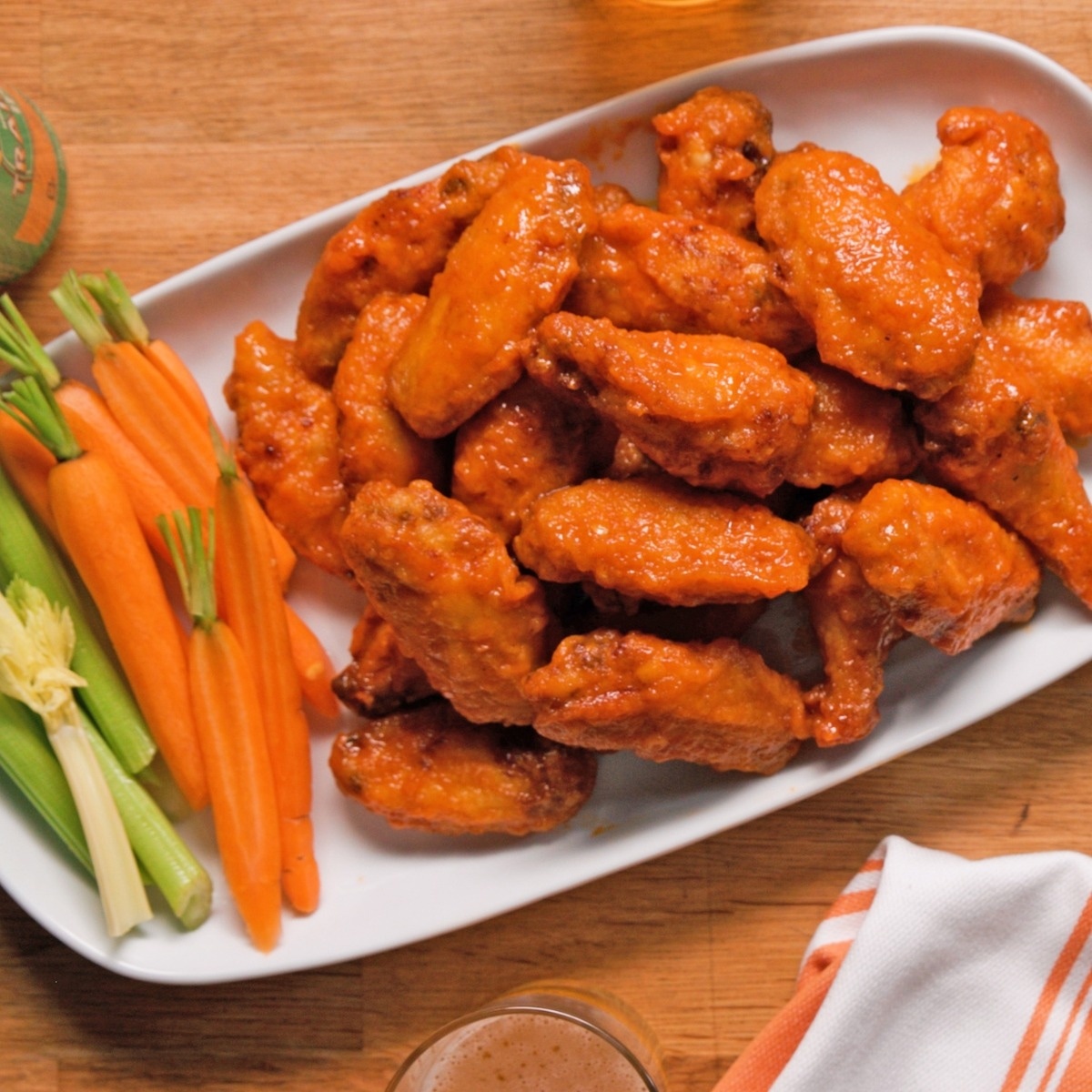 Crispiest Buffalo Chicken Wings