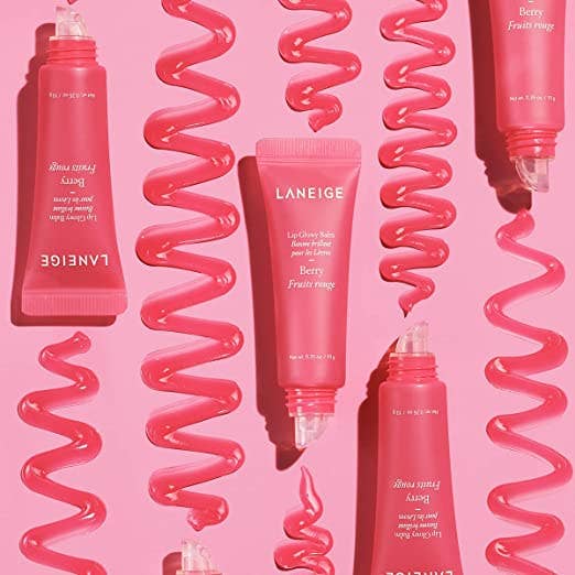 tubes of the pink berry balm