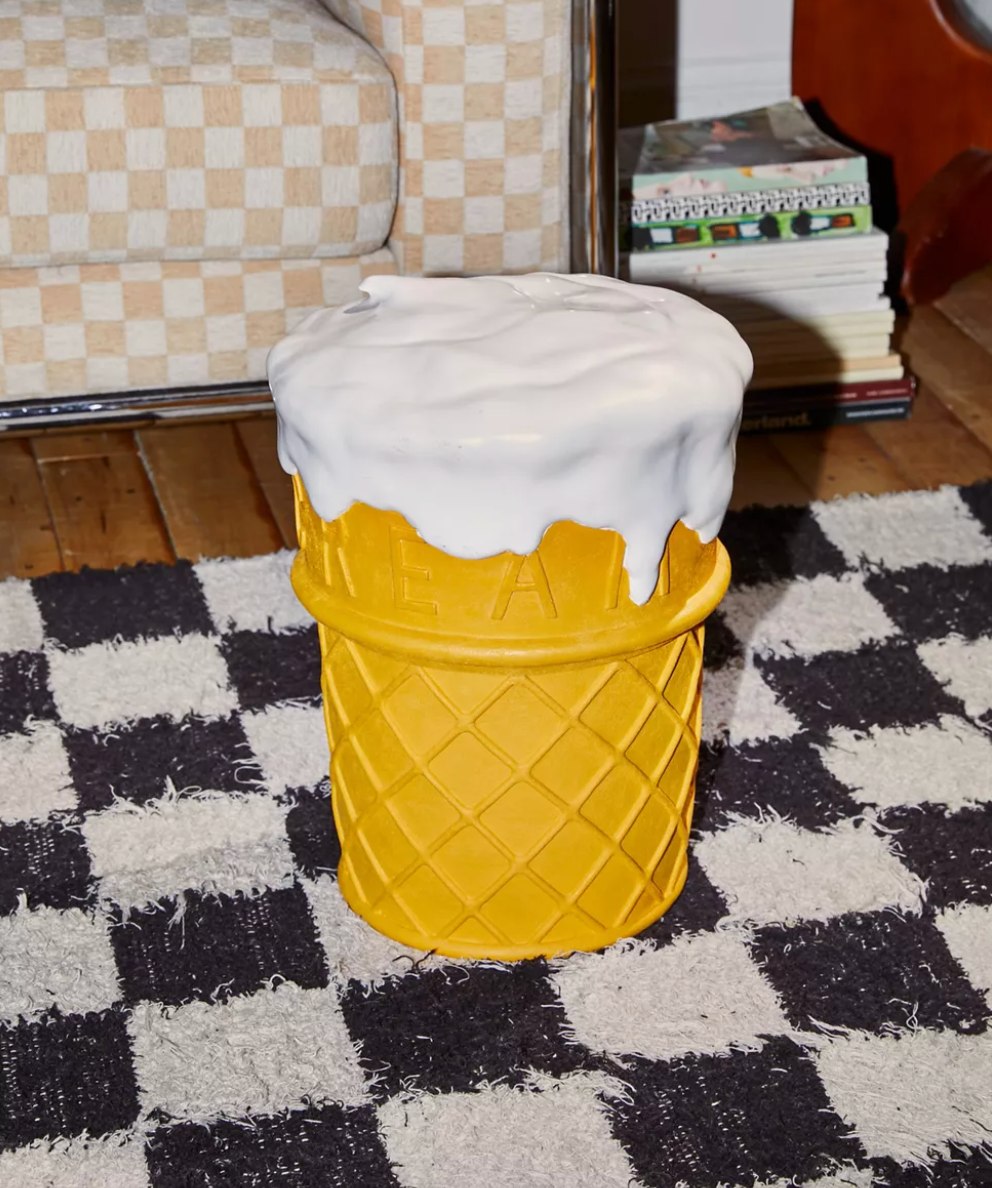 the ice cream stool