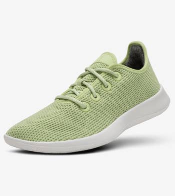 product image of the green allbird sneakers