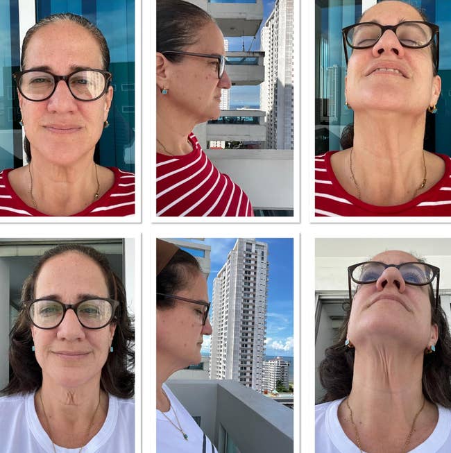 Reviewers outdoors successful six poses passim utilizing a firming gel product