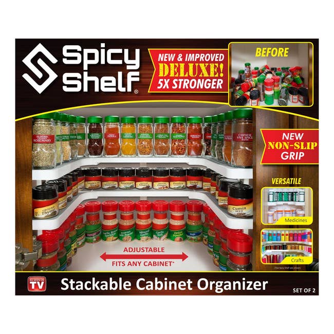 the three-row spicy shelf