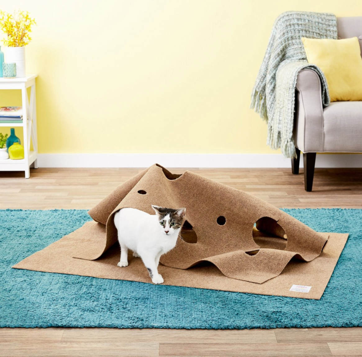 Keep Kitty Occupied This Holiday with the Ripple Rug Cat Activity Mat