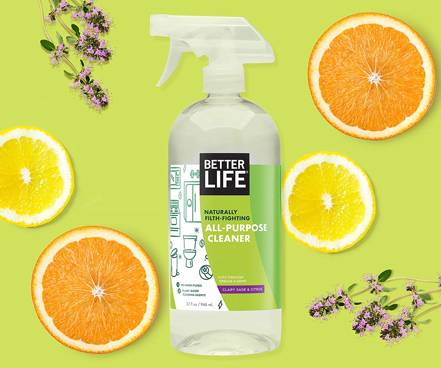 photo of the all purpose cleaning spray