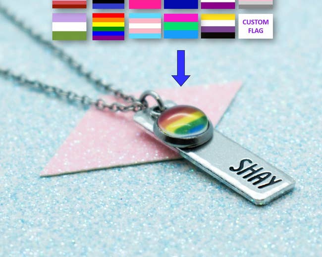 the personalized necklace