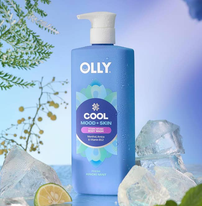 bottle of chill olly ablution gel