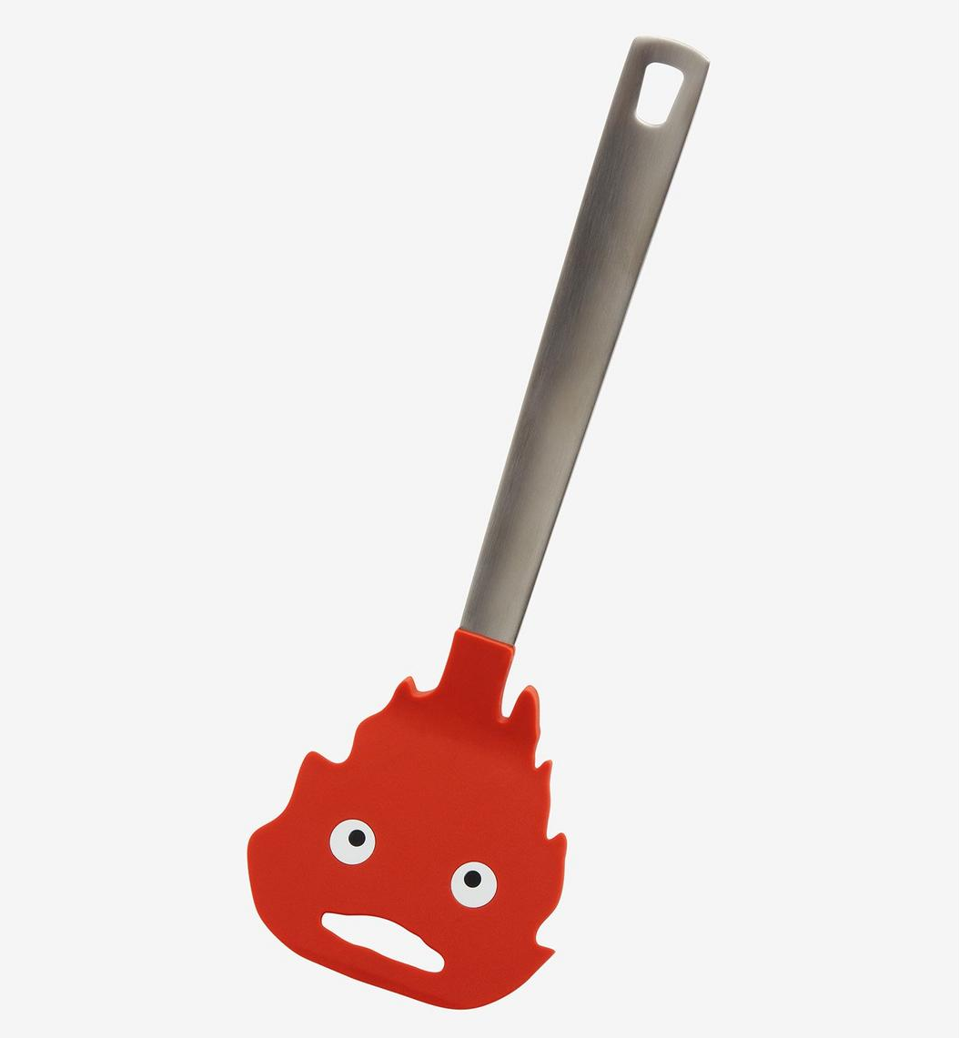 spatula with flame shaped head