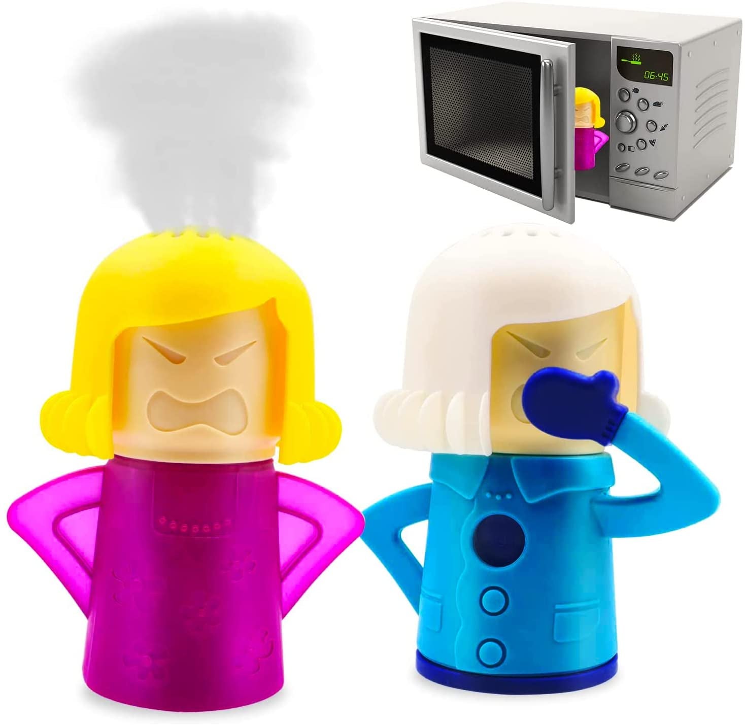 The Angry Mama Microwave Cleaner Makes Polishing Your Microwave