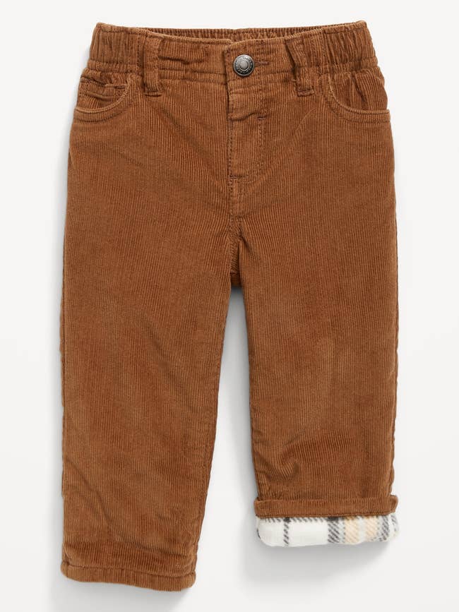 the brown corduroy pants