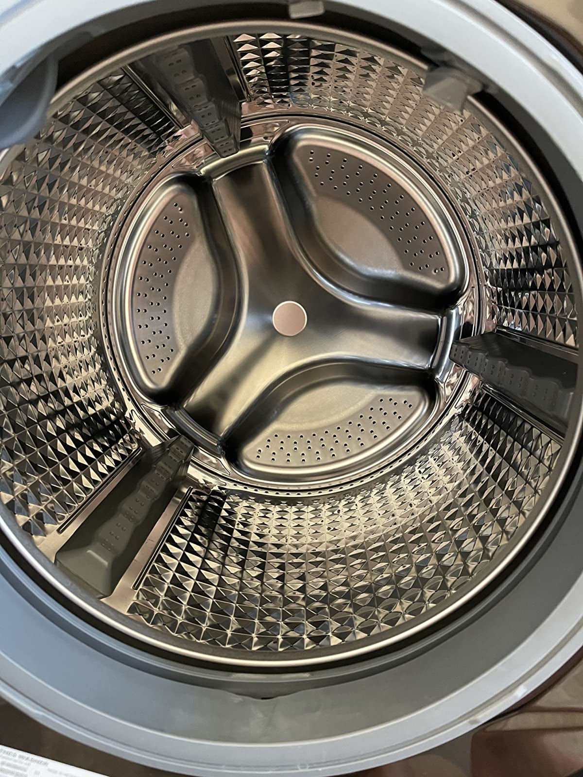 a reviewer's clean washing machine
