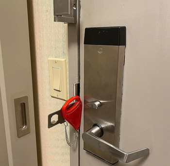 lock on door