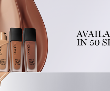 the foundation in different shades