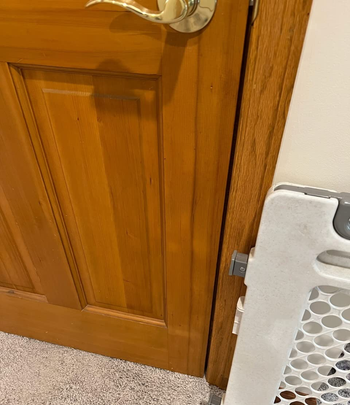 A reviewer's after photo with no scratches and a shiny look