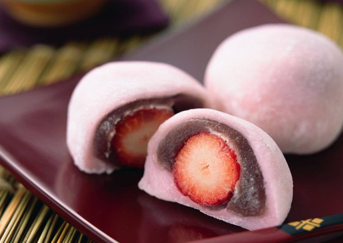 Chocolate Rice Cake Mochi