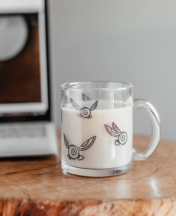 the navi themed glass mug