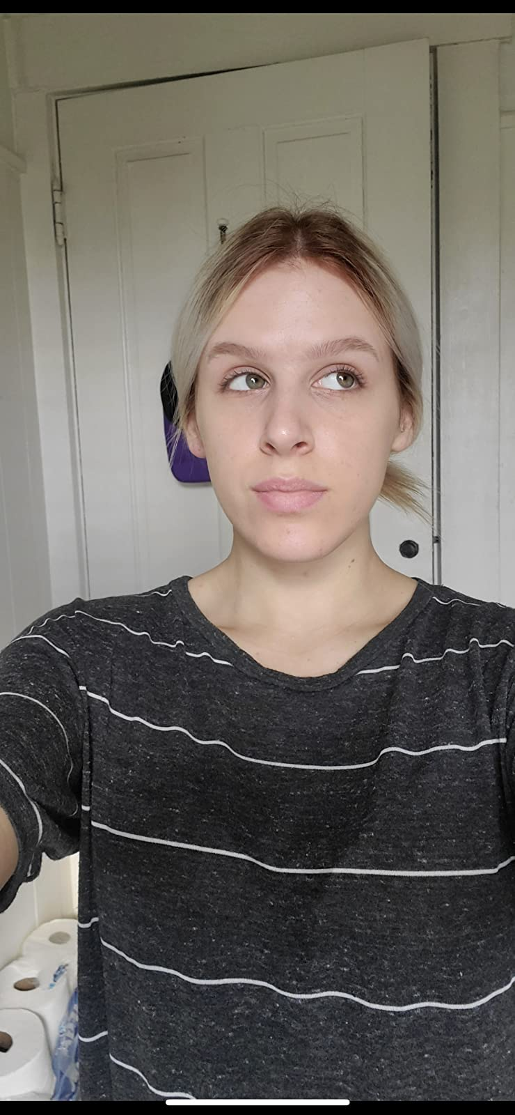 the same reviewer after applying the bb cream