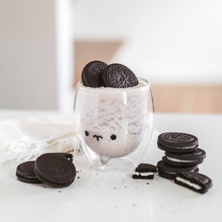 the narwhal version filled with a cookies and cream shake