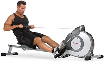 model using the rowing machine