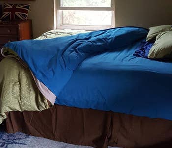 Reviewer image of blue sheets