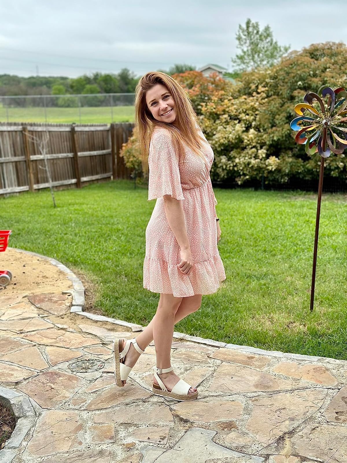 white flowy dress nearby Peninsula Dress main image 0