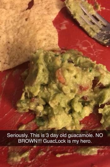 reviewer's chips and guac with text 