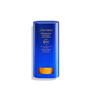 Shiseido Ultimate Sun Protector Clear Stick SPF 60+, water-resistant sunscreen with wide  spectrum protection