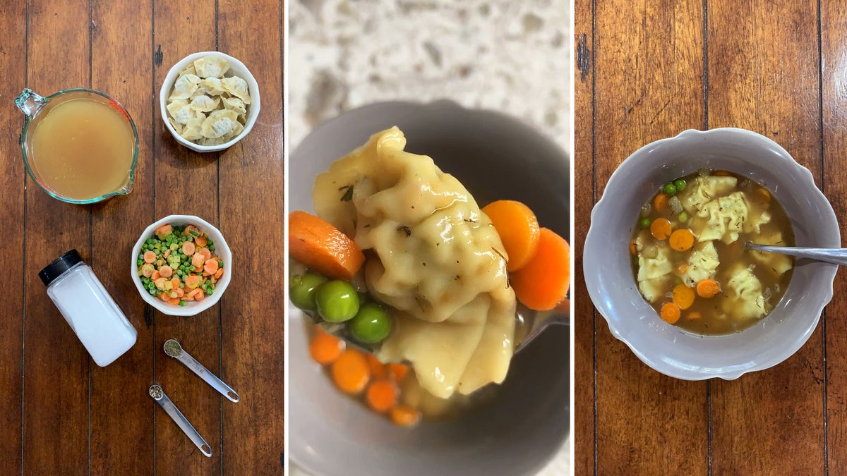 15-Minute Chicken Noodle Wonton Soup Recipe by Tasty-image