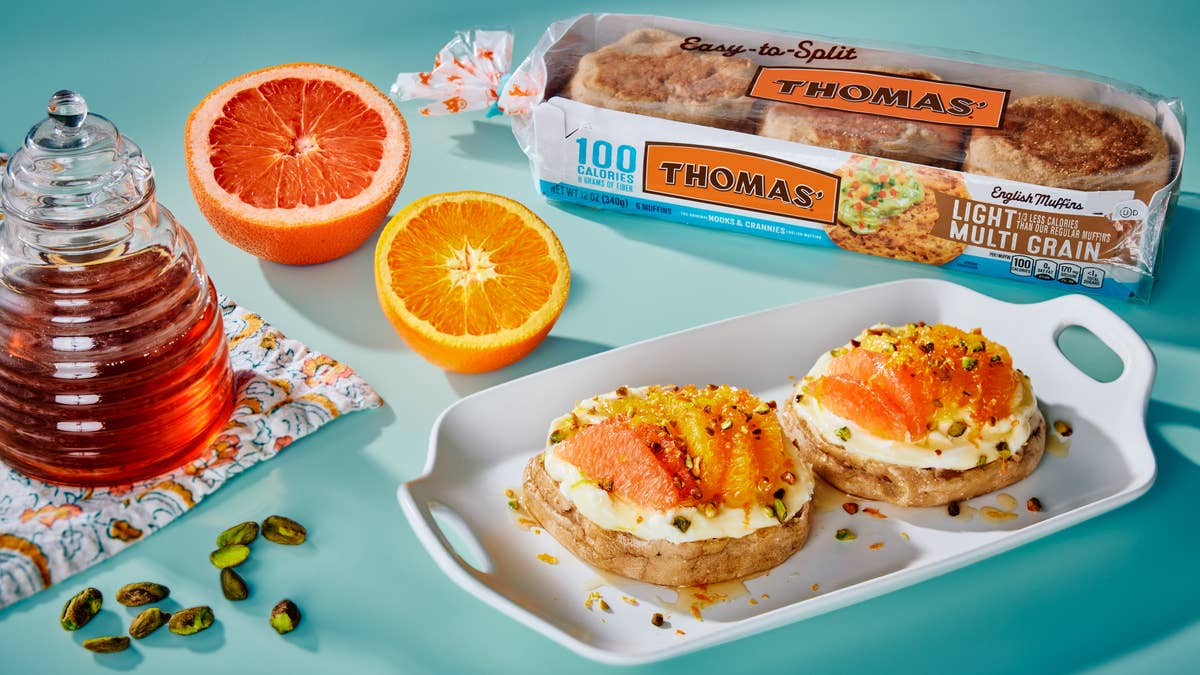 Honey Citrus English Muffins