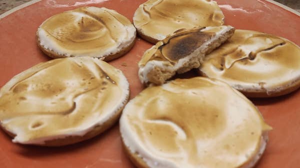 Marshmallowy Italian Meringue-Topped Cookies