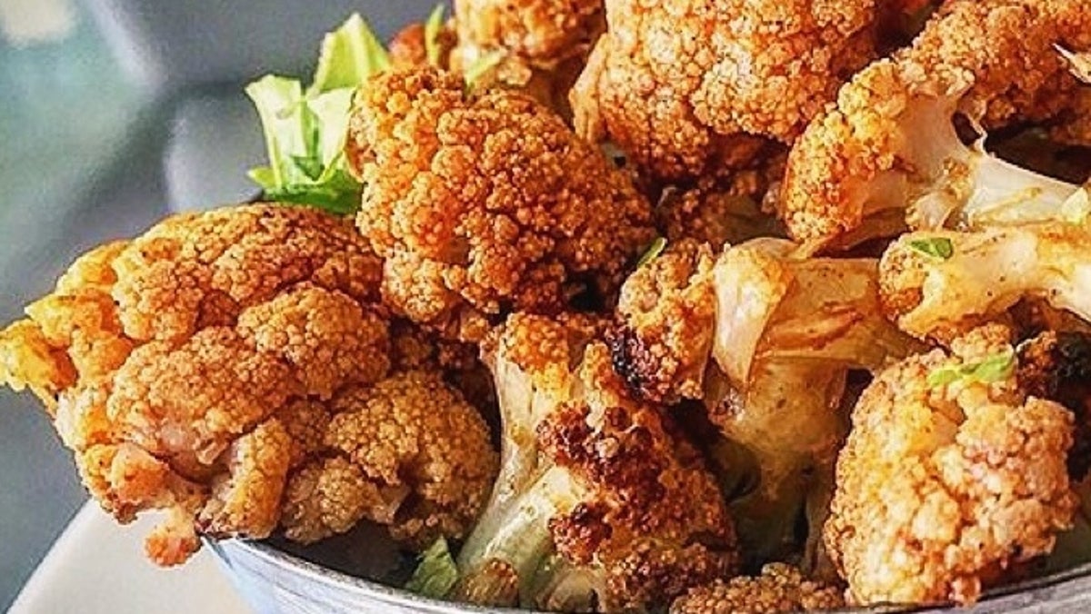 Super Easy Roasted Spicy Cauliflower Recipe by Tasty image