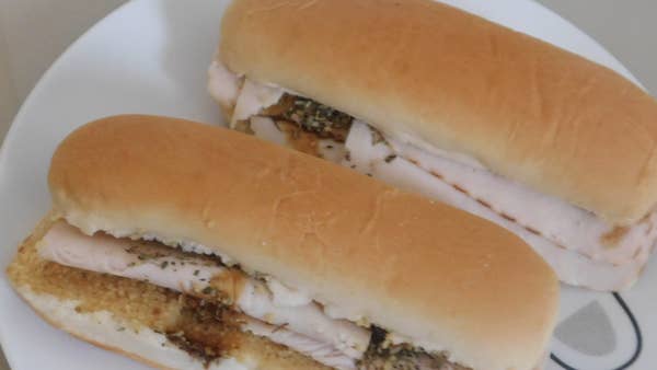 Couscous And Turkey Sandwiches